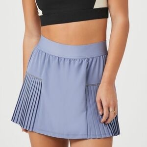 Active pleated mini tenis skort